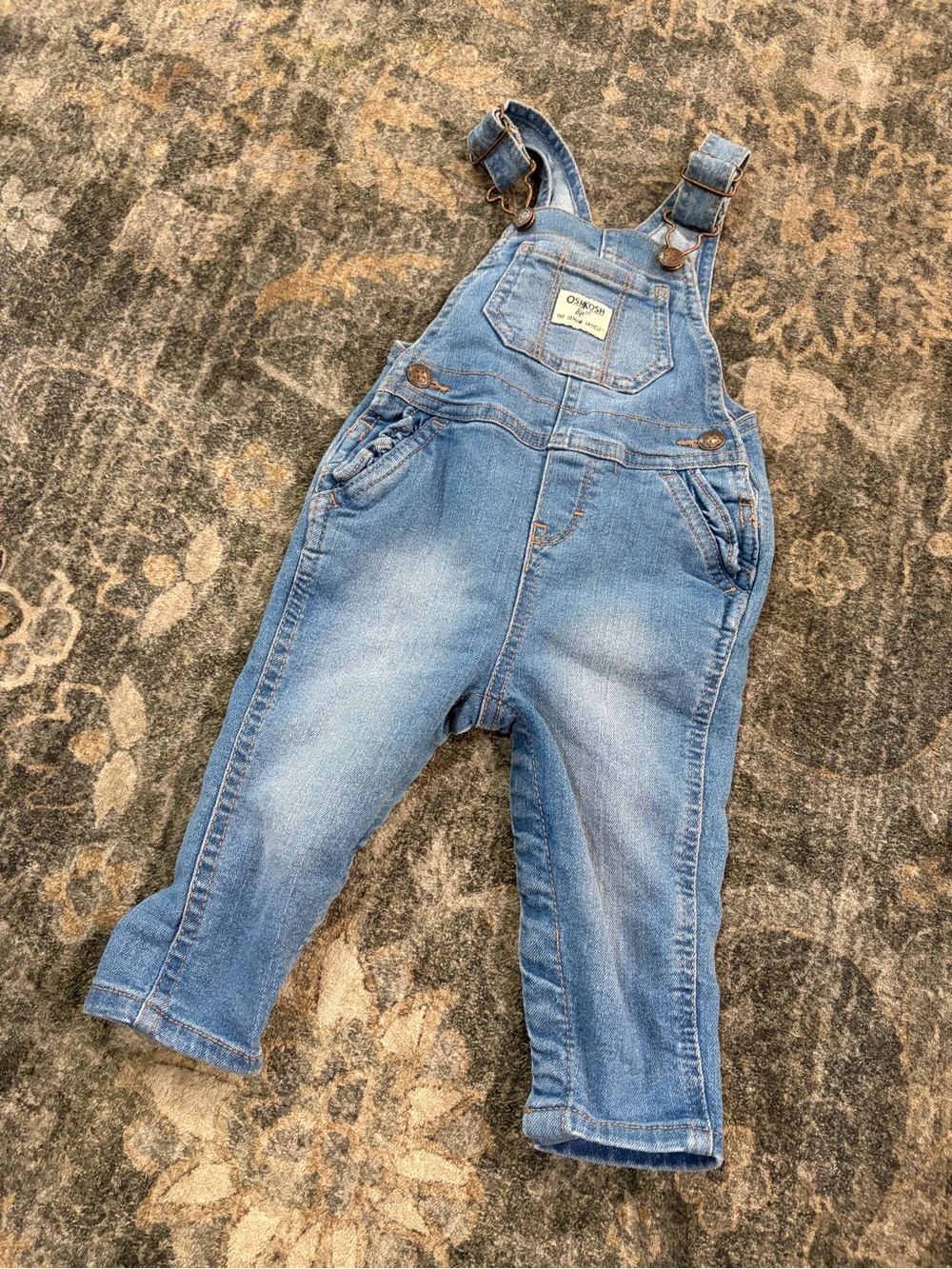 OshKosh B'gosh Kids Medium Blue Denim Overalls